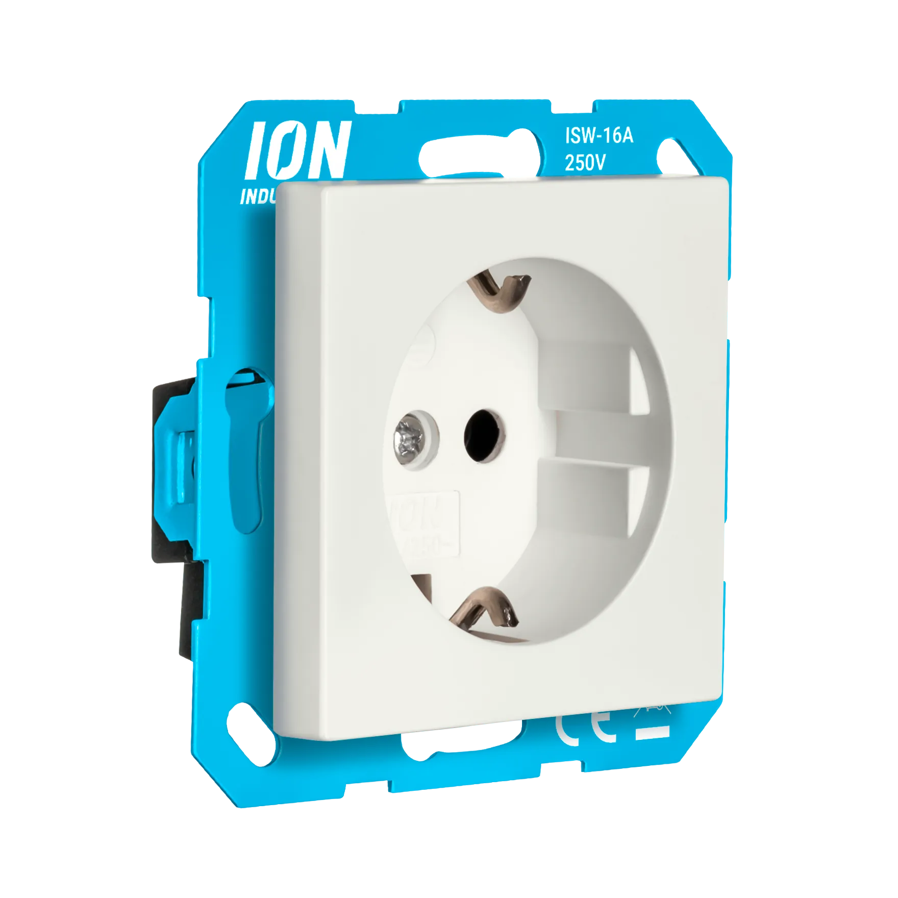 Wandcontactdoos RA met Aanraakbeveiliging V1/J1 Mat Alpin Wit