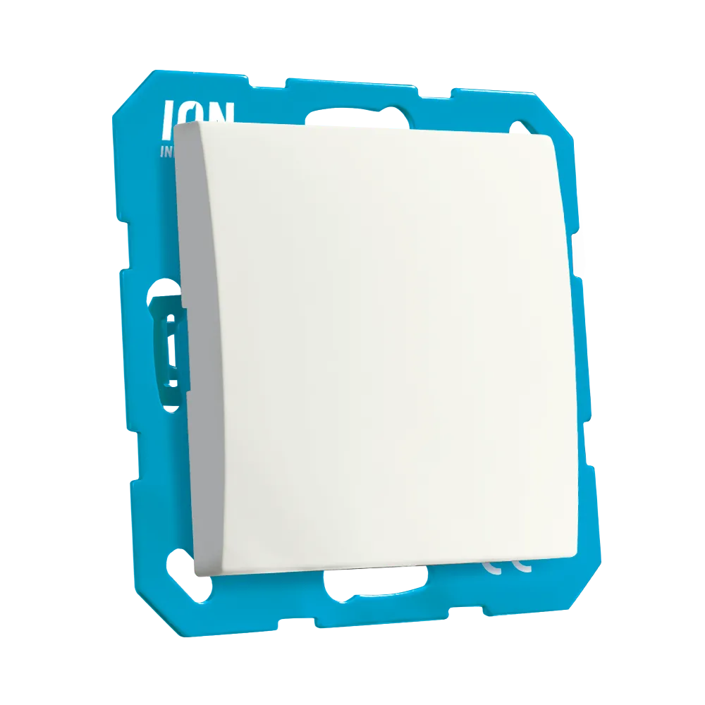 Blindplaat E1 Mat Alpin Wit