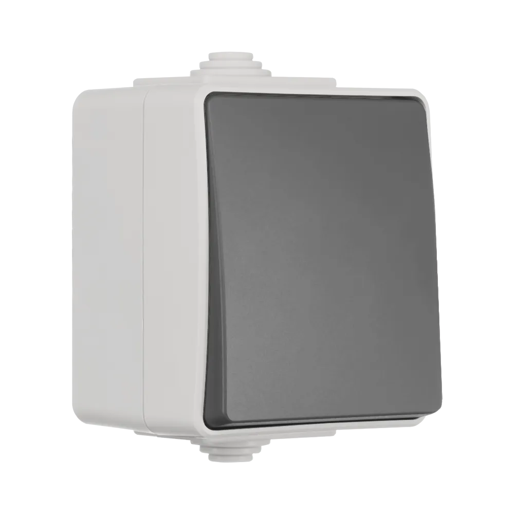 Opbouw Wisselschakelaar IP55 Grijs