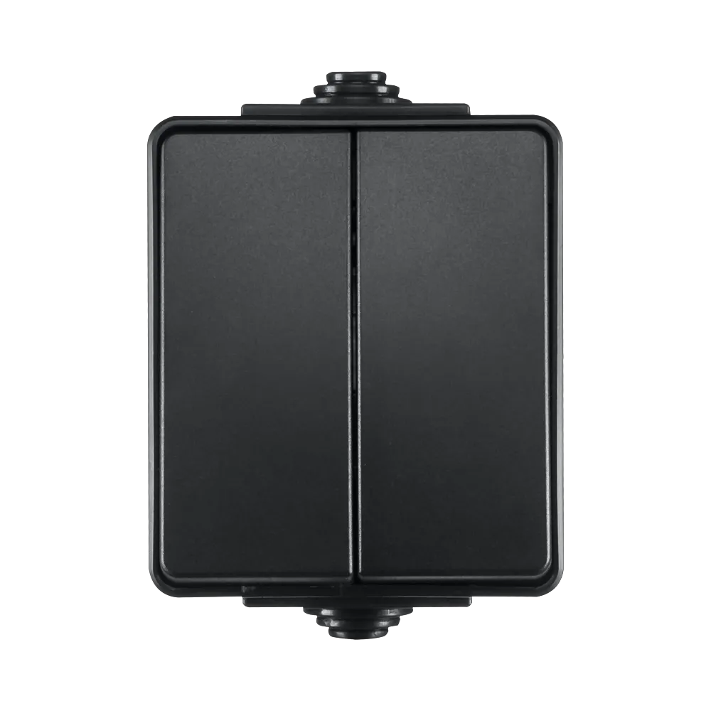Opbouw Serieschakelaar IP55 Zwart