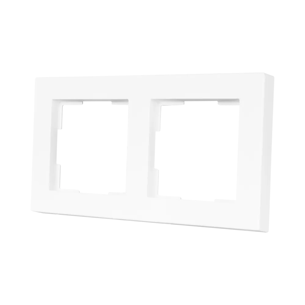 Afdekraam 2-voudig V1 Alpin Wit