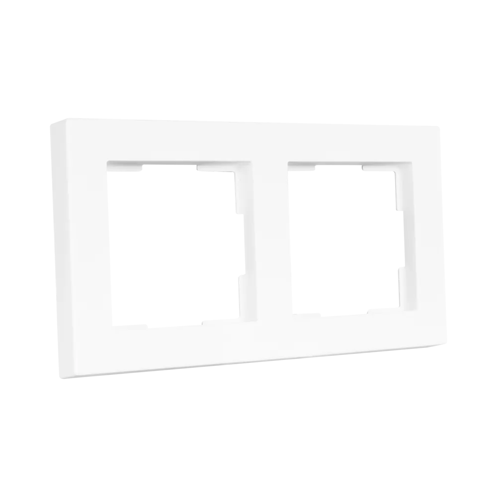 Afdekraam 2-voudig V1 Alpin Wit