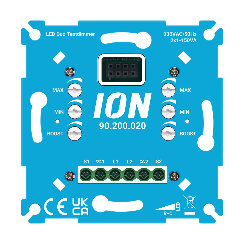 LED Duo Tastdimmer 2x150 Watt