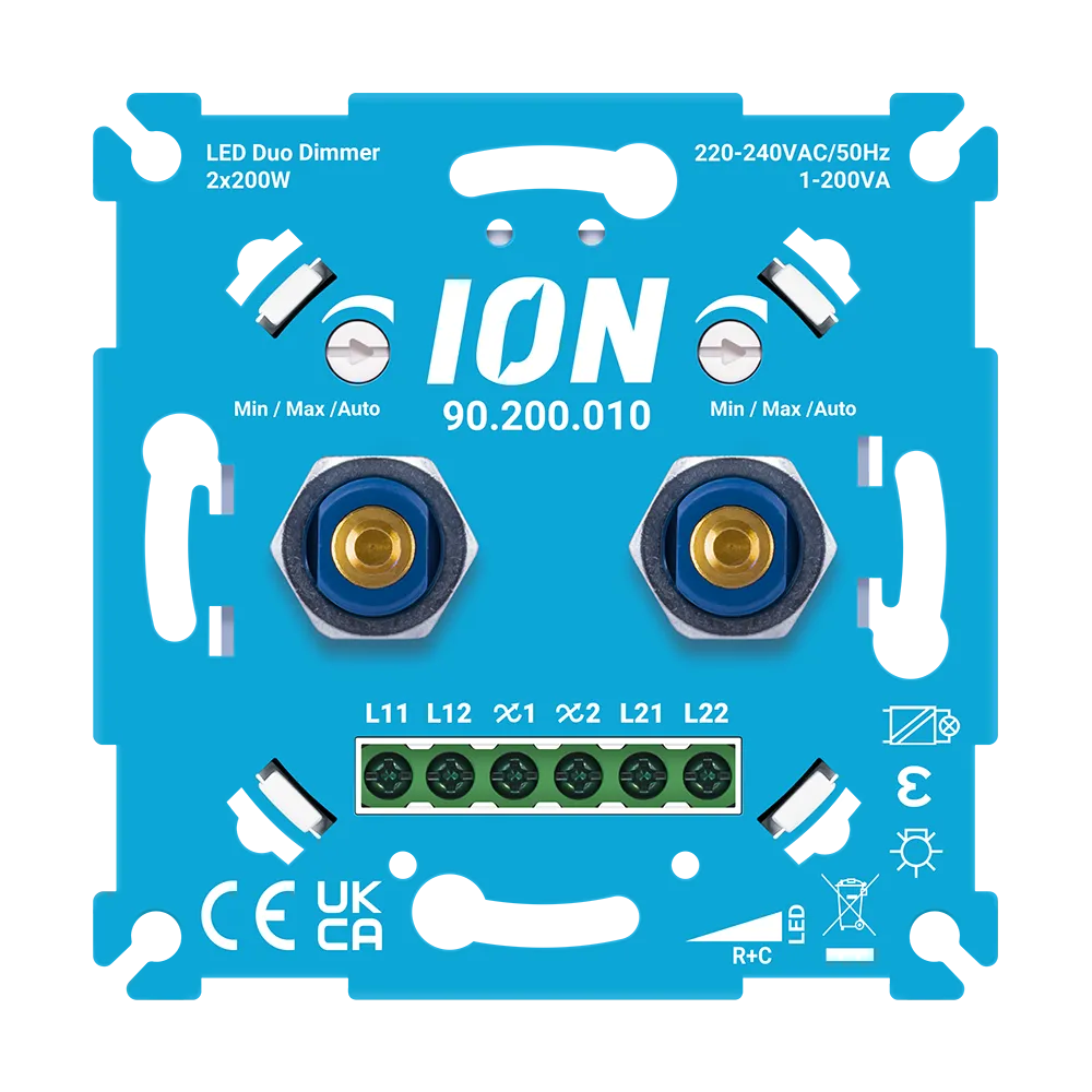 LED Duo Dimmer 2x200 Watt