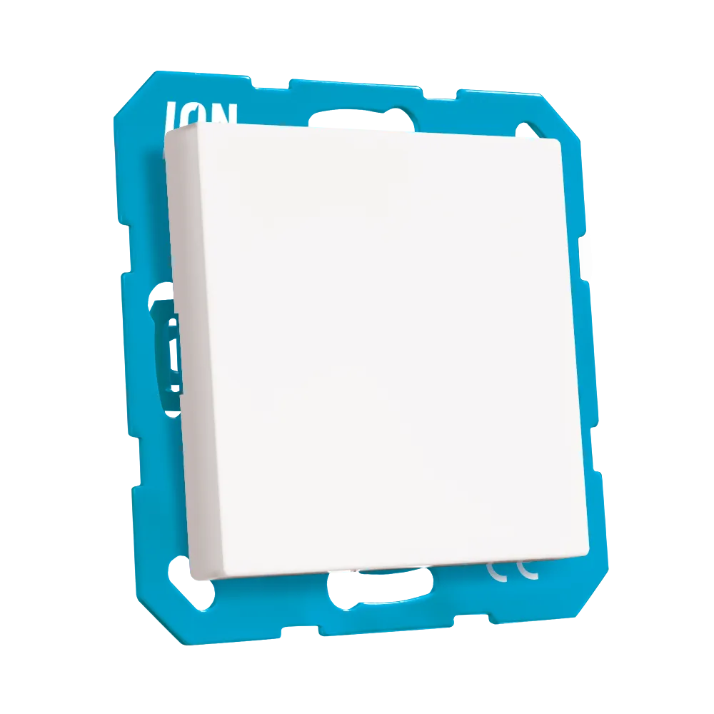 Blindplaat V1/J1 Alpin Wit