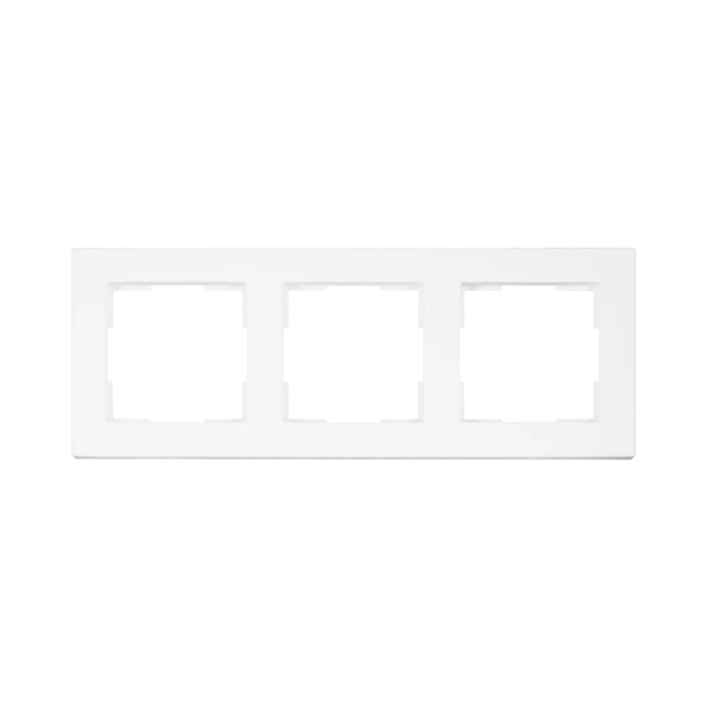 Afdekraam 3-voudig V1 Alpin Wit